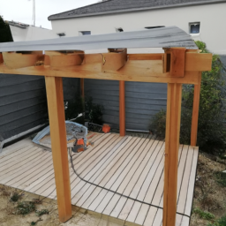 Réparation de toiture de pergola en acier Ronchin